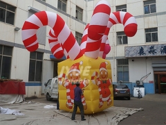 Inflatable Candy Nightclub Decoration Inflatable Candy Box For Christmas Decorations