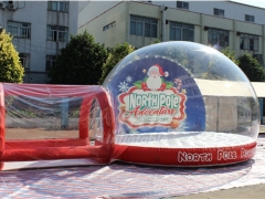 PVC Trapaulin Transperant Clear Christmas Bubble Tent For Advertising
