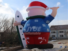 Christmas Decoration Custom Outdoor Decoration Inflatable Santa