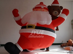 Customized Christmas Decoration Giant Inflatable Santa Claus