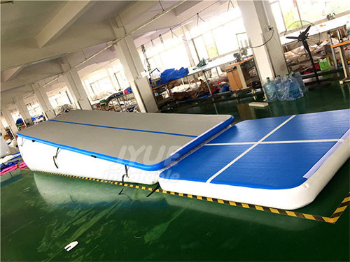 Hand Made Cheap Soft Landing Ramp Mat Tumble Track Inflatable Air Incline For Gymnastics Training