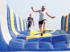 Hot Sale Adult Giant Inflatable Sports Games Run Outdoor Obstacle Course 5k