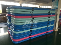 DWF PVC Outdoor Inflatable Gym Mat Inflatable Gymnastics Mats