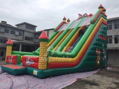 Printed Cartoon Tom And Jerry Inflatable Slide Game For Backyard