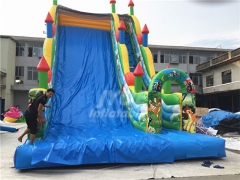 Giant Colorful Children's Toys Inflatable Slide For Outdoor Activities