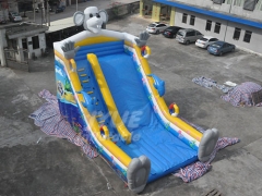 Kids Indoor Commercial Bounce Elephant Inflatable Dry Slide For Kids