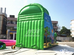 CE Certificate PVC Inflatable Dry Slide Elephant Commercial Inflatable Slide