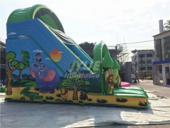 CE Certificate PVC Inflatable Dry Slide Elephant Commercial Inflatable Slide