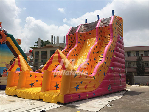 Factory Direct Commercial Yellow Inflatable Slide Price Cheap Sale