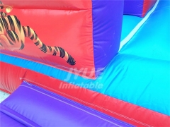 Customized OEM ODM Winnie The Pooh Inflatable Dry Slide For Children Kids