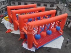 Commercial Event Outdoor Obstacle Course Inflatable Obstacle Challenge Balls For Adults