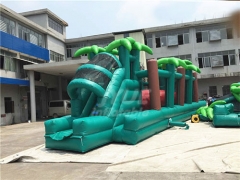 Ultimate Adult Kids Challenge Jungle Theme Large Inflatable Obstacle Course