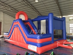 Combo Bouncy Castles Captain America Jump And Slide Dry Bouncer