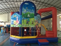 Combo Bounce House SpongeBob Wet And Dry Bounce House For Sale