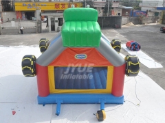 Blow Up Tractor Inflatable Jump House Party Bouncers For Sale