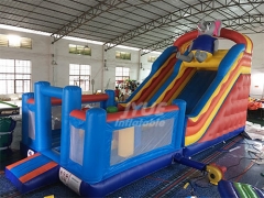 Elephant Inflatable Combo Bouncers Sale Jumper And Water Slide Combo