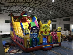 Blow Up Playhouse Pikachu Inflatable Indoor Playground