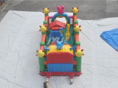 Summer Hot Sale Kids Inflatable Amusement Park Outdoor Fun City For Sale