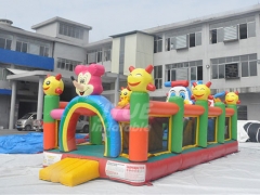 Summer Hot Sale Kids Inflatable Amusement Park Outdoor Fun City For Sale