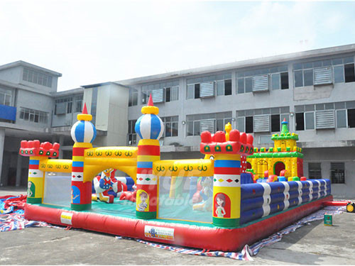 Outdoor Fun World Amusement Park Indoor Inflatable Playground Equipment On Sale
