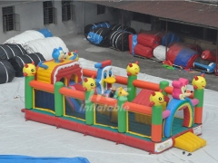 Summer Hot Sale Kids Inflatable Amusement Park Outdoor Fun City For Sale