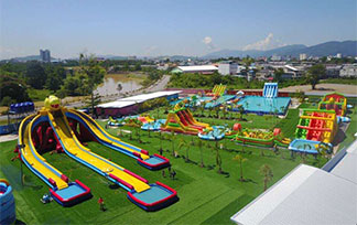 Inflatable Water Park Project