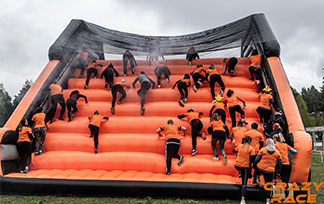 Inflatable 5K Run In Norway