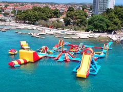 Commercial Outdoor Floating Inflatable Water Park Aqua Park