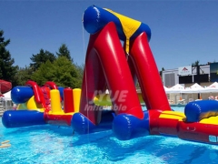 Inflatable Adult Water Obstacle Course For Swimming Pool