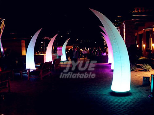 Inflatable Columns LED For Party Decoration PVC Advertising Pillar