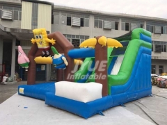 Bounce House And Slide Combo