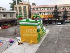 PVC Tarpaulin Cartoon Inflatable Water Slide Dry Slide For Adults or Kids Party or Rental Business