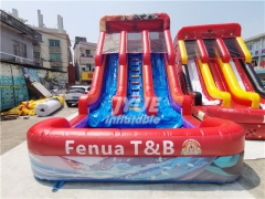 Double Water Slide Inflatable