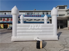 Commercial adults kids wedding white bounce house for party