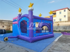 commercial bouncy castle unicorn inflatable bouncer combo slide