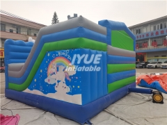 inflatable unicorn bounce house combo for sale