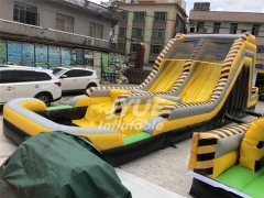blow up kids adult bounce house air slide bounce obstacle course