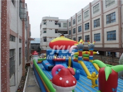 OEM custom design rabbit indoor inflatable playground