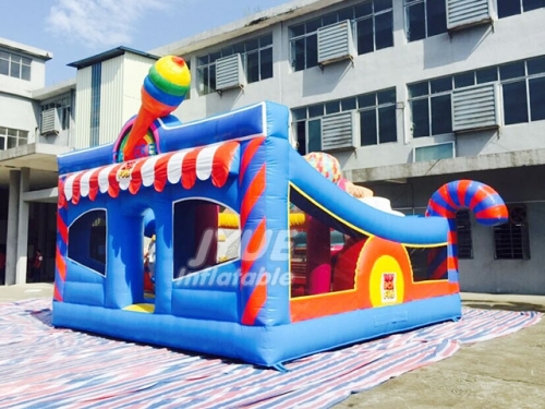 fun city amusement park inflatable bounce house indoor play center