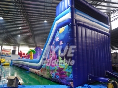 high quality PVC large inflatable obstacle course for kids