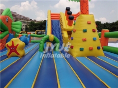 high quality fun city Titanic inflatable playground for sale