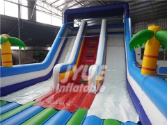 high quality PVC large inflatable obstacle course for kids