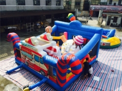 fun city amusement park inflatable bounce house indoor play center