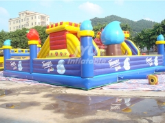 Large outdoor bouncy castle inflatable kids playground