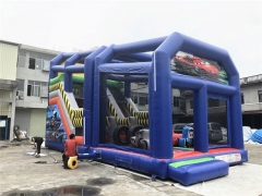 factory price air filled outdoor inflatable playground outdoor for kids