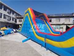 funny race sport game outdoor inflatable obstacle course