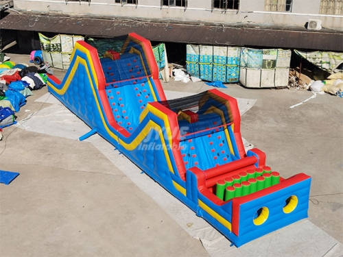 funny race sport game outdoor inflatable obstacle course