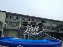 new design Commercial Adult And Kids Land Inflatable Amusement Water Park For Sale