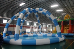 Portable Giant Outdoor Blue Inflatable commercial inflatable water pool for kids Durable Inflatable Swimming water pool