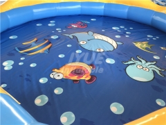 High Quality inflatable round or rectangular swimming pool for water walking ball games